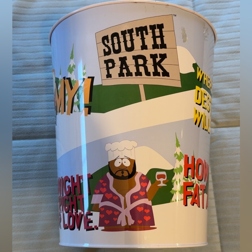 South Park waste basket